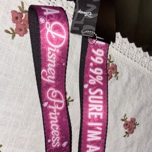 Disney Princess Pink and Black Belt